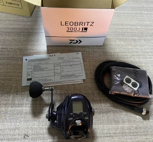 Электрическое колесо DAIWA LEOBRITZ 500JP/200J для морской воды, водоизмещающее колесо для морской рыбалки лодка LS500JP