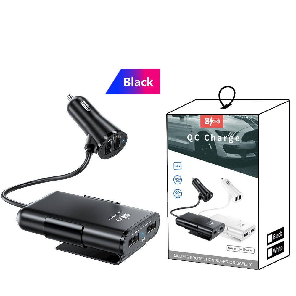 QC3.0 검정색 [소형 색상 상자 포장]