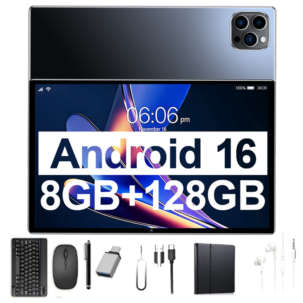 TK South America Cross-Border New 10.1 inch Tablet Android 10 Smart Bluetooth 2-in-1 Tablet Wholesale