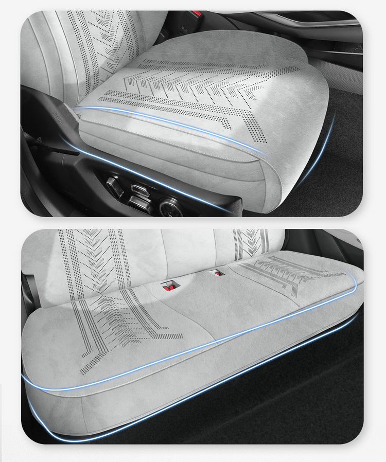 Byd Yuan up Rams Special Car Seat Cushion, Universal for All Seasons, Fully Surrounded Breathable Seat Cover, Ultra-Thin Seat Cover