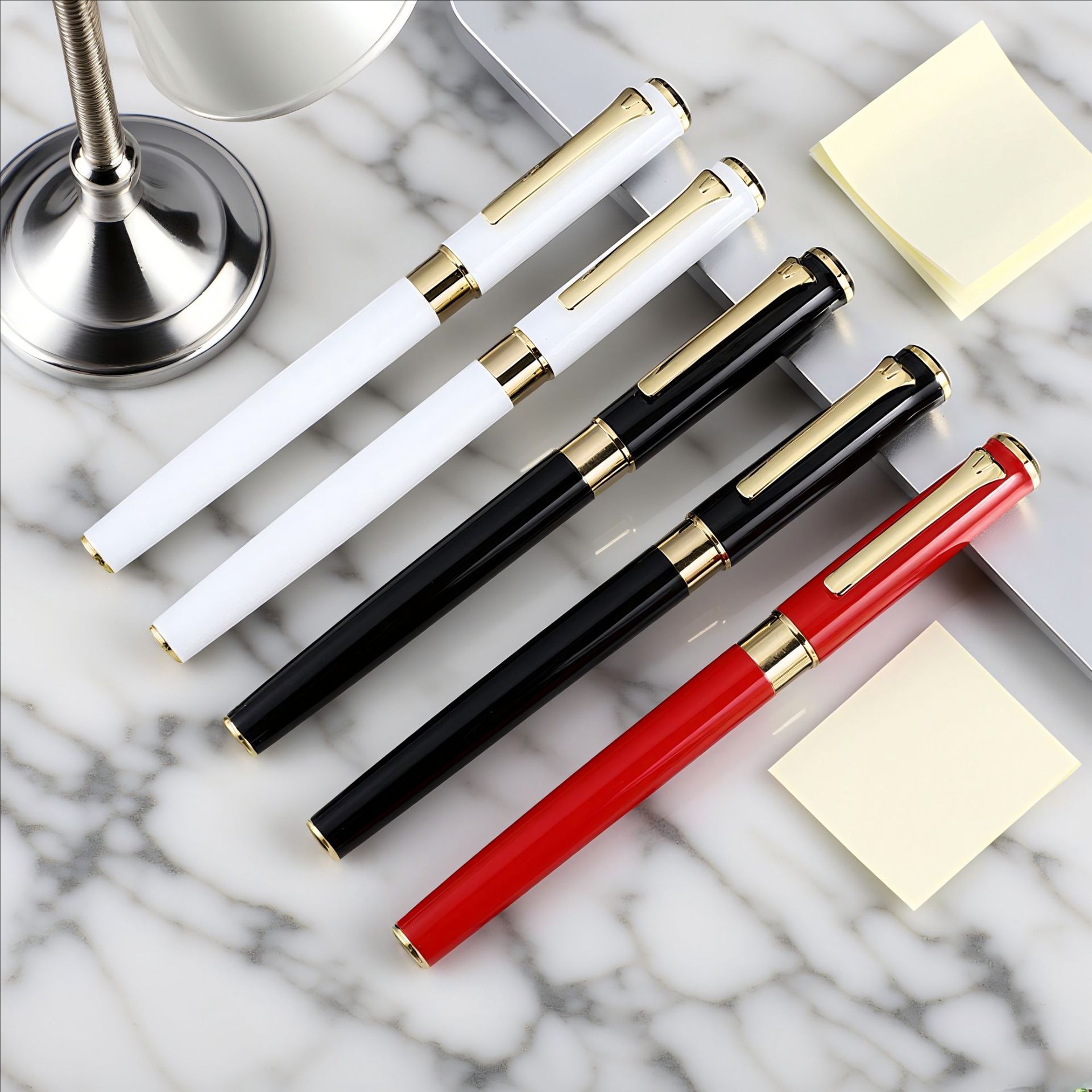 Business Gift Gel Pen Water Pen Metal Signature Pen Set Orb Pen Advertising Gift Pen Printing Logo Lettering