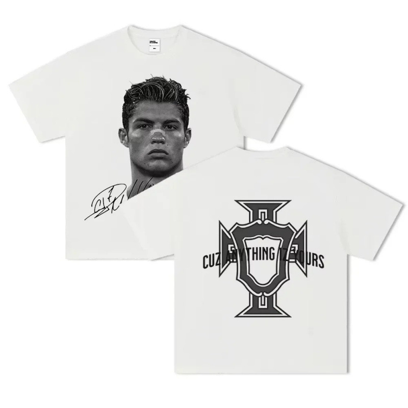 Cristiano Ronaldo Football Superstar Super Fashion Printed T-Shirt