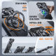 Suitable for Apple 16PROMAX Liquid Metal Phone Case Borderless iPhone15 Magnetic Rotating Bracket Cross Border