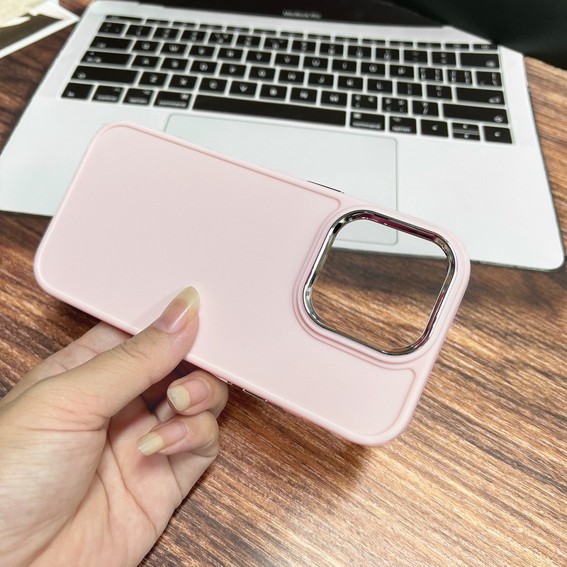 适用iphone16金属相框15ProMax苹果17手机壳软壳11简约纯色11批发|undefined