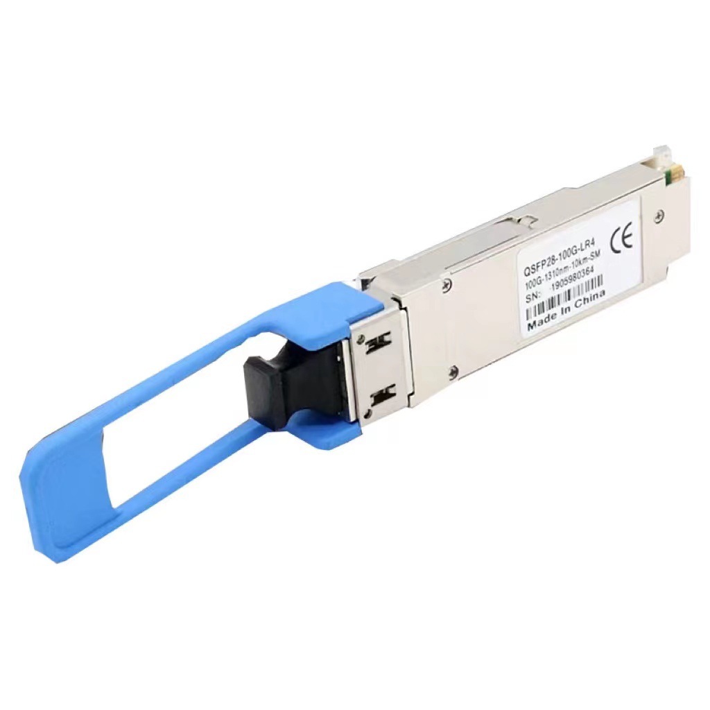 兼容100G QSFP28 LR4 单模双纤LC 10km