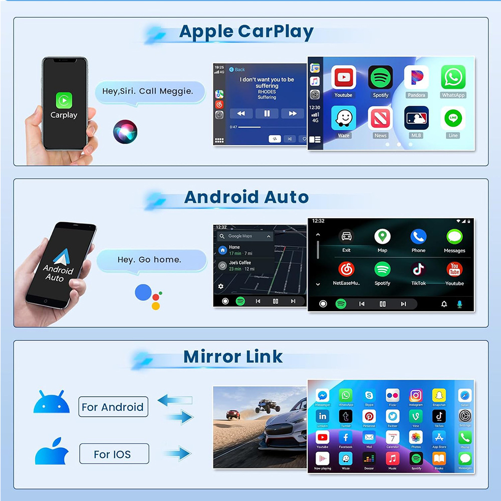 Suitable for 05-14 Renault Clio 3 Android Gps Car Navigation Wireless Carplay Smart Screen All-In-One Device