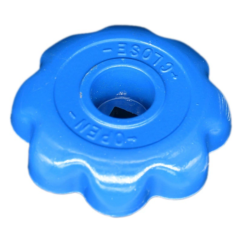 Кислородный клапан переключатель маховика QF-2 Кислородный клапан утолщение ручка Алюминиевый маховик переключатель клапана Алюминиевый 6-угловой клапан