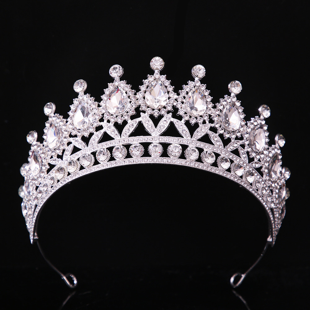 Diamante blanco plateado grueso