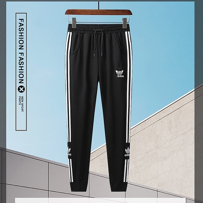 High-quality clover pattern fashion casual sports pants for men and women, suitable for spring and autumn, simple and versatile, slimming jogger pants
