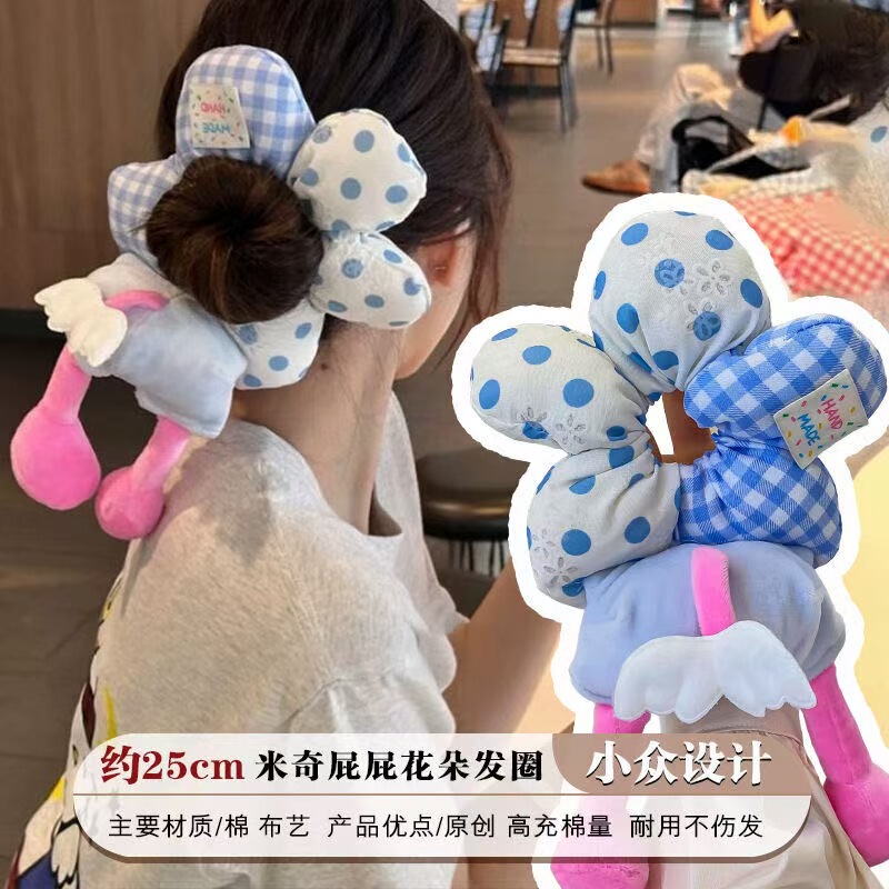 漫画人形ぬいぐるみレッサーパンダヘアピンサイドクリップ大型BBクリップヘアアクセサリーヘアピンメイクアップクリップぬいぐるみ|undefined