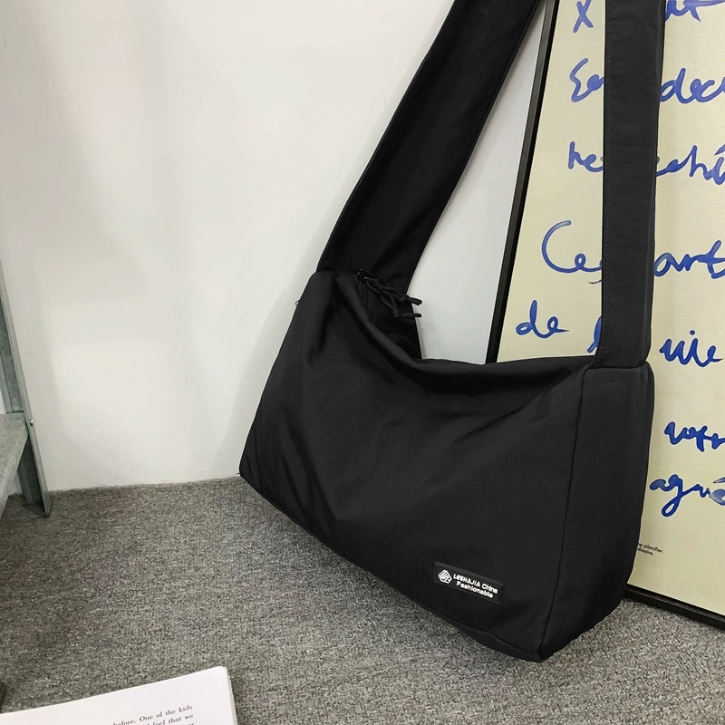 Capacious shoulder bag, one-shoulder bag, universal waterproof chest bag, storage system