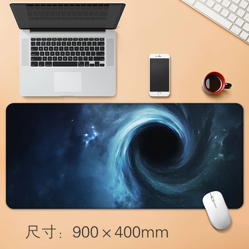 ソース工場直販抽象ダークスピンデスクパッド防水高価値マウスパッド大型オフィスマウスパッド|undefined