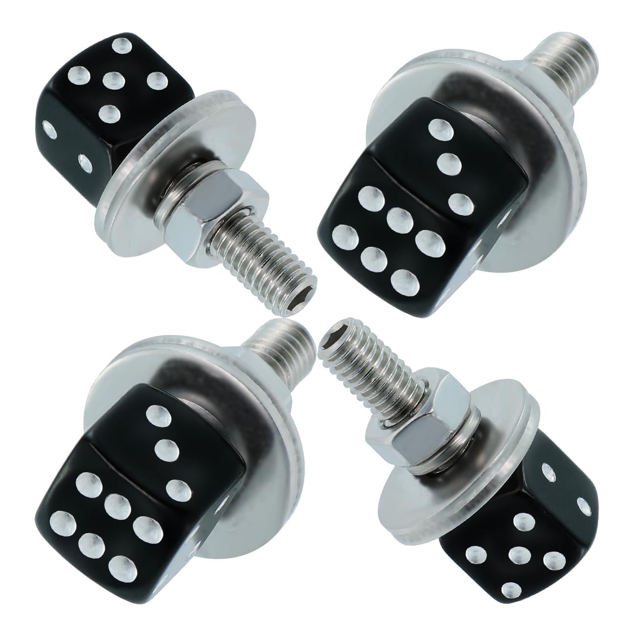 Dice brand car license plate screw fastener set car license plate…
