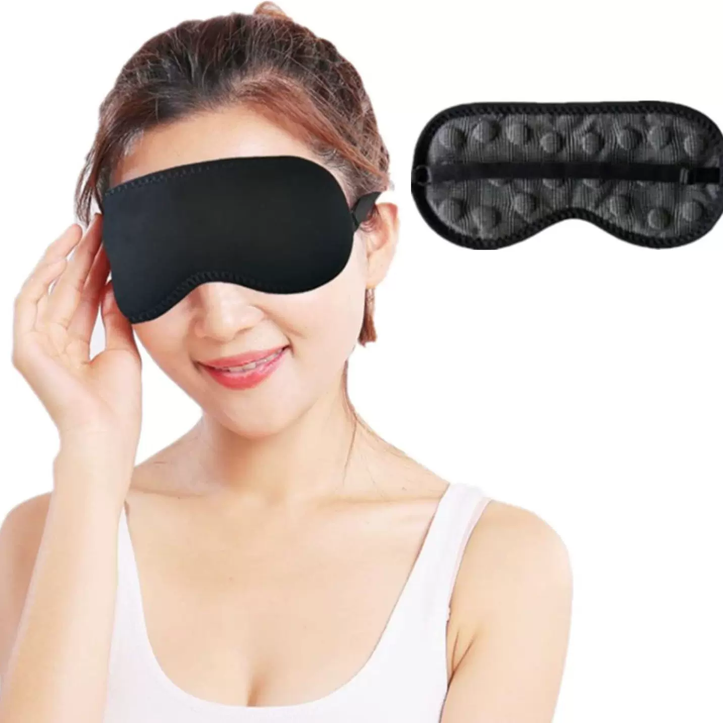 托玛琳自发热护颈热压磁石凸护颈带保暖颈椎颈托会销老年用品礼品