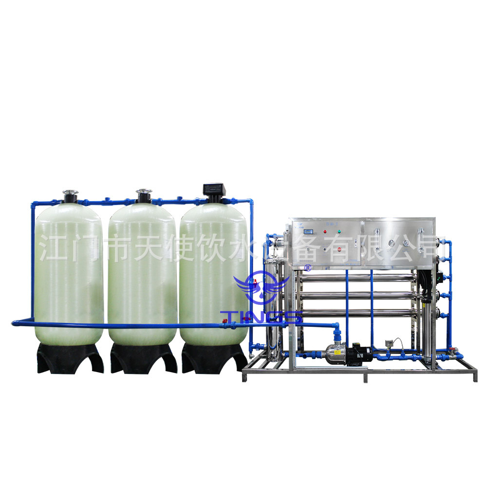 广东源头工厂适合国外水质玻璃钢膜壳RO膜反渗透水处理设备过滤