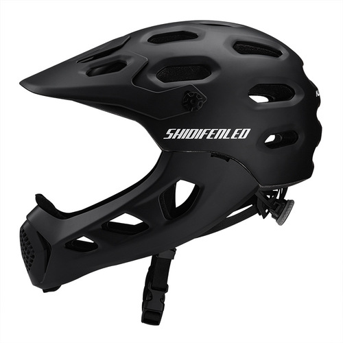 New mountain bike off-road helmet full-face extreme sports safety helmet unisex with detachable chin strap