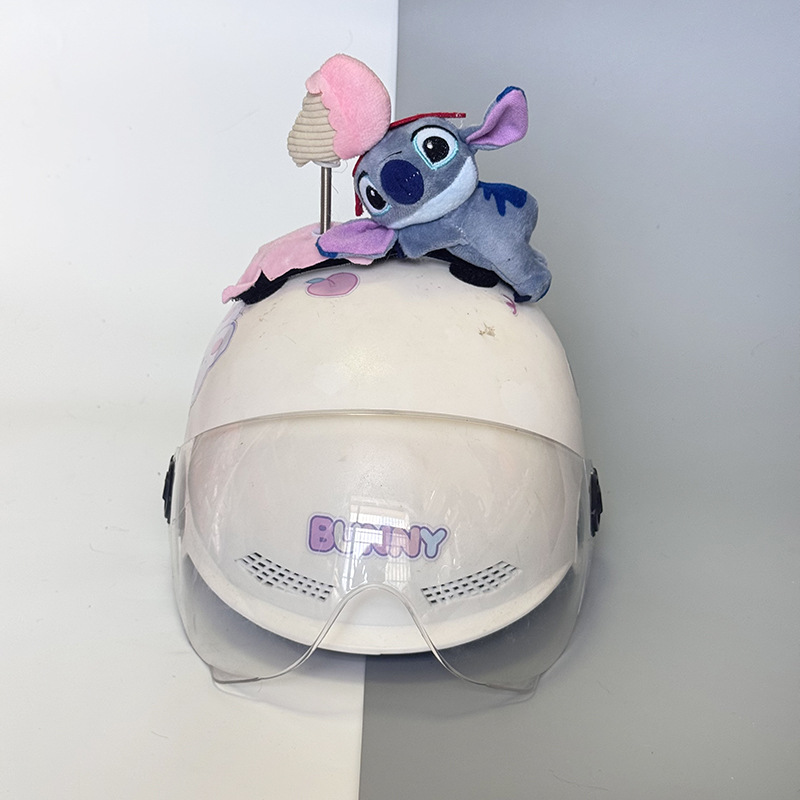 Ski Helmet Cover Decoration Bear Bow Accessories Full Helmet Teddy Bear