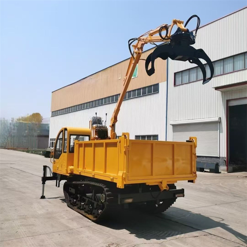 全地形爬山虎履带运输车 拉木头拉毛竹拉砂石拉混凝土 自卸车厂家