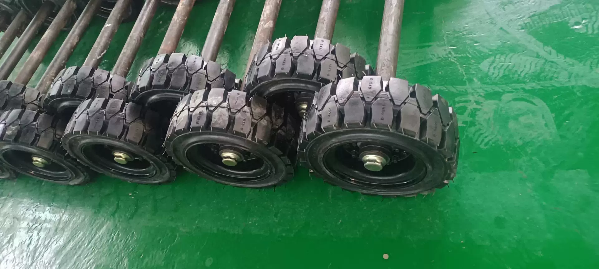 拖车机械设备专用轮胎16*6-8实心轮胎平板车叉车