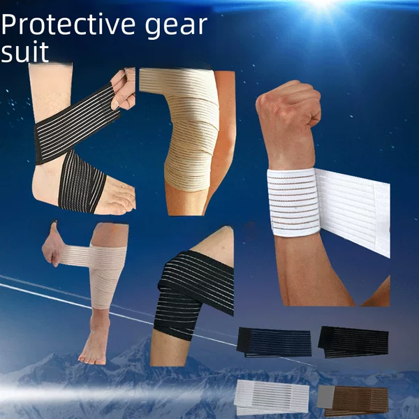 Adjusting elastic winding wrist guard knee guard outdoor sports elastic bandage winding elbow guard wrist guard wholesale