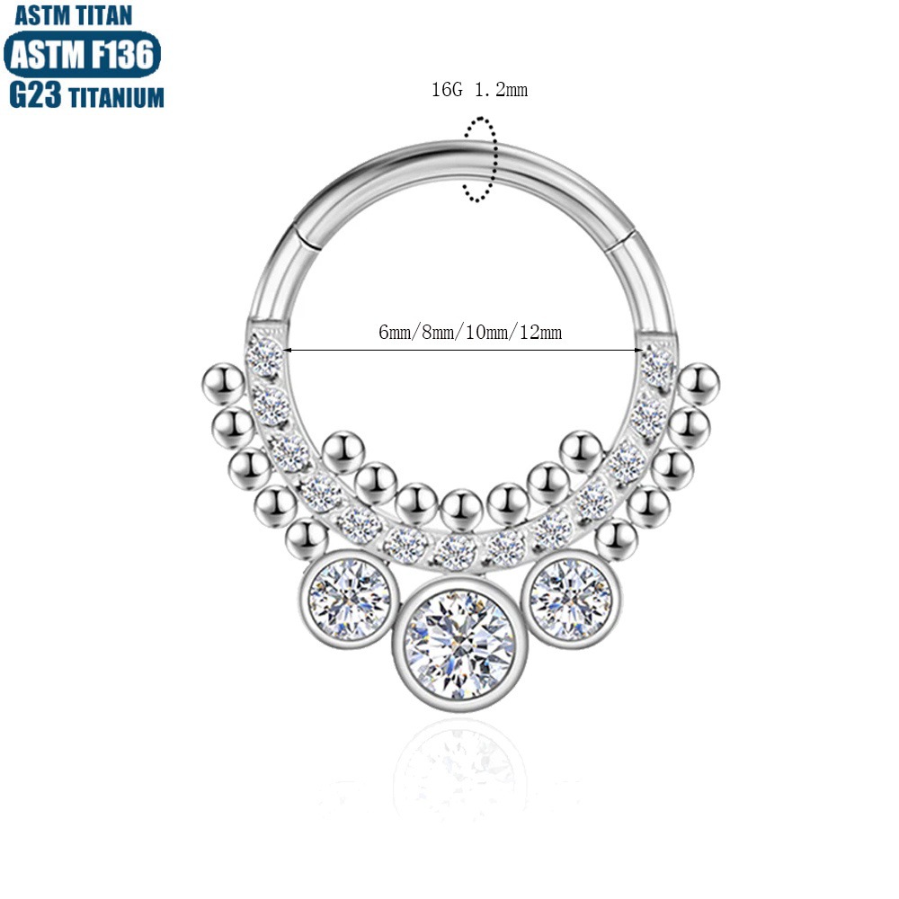Labret stud lip piercing jewelry styling detail