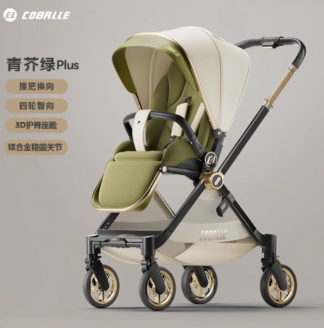 Coballe Coole Baby Carrinch se puede sentar y acostar, ligero y plegable, alto paisaje Baby Carrinch recién nacido