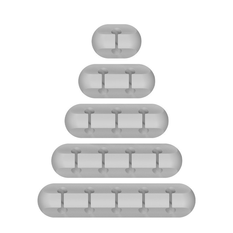 Amazon Venta caliente alambre almacenamiento Cable de silicona organizador cable de datos cubierta protectora velcro soporte de cable de nylon