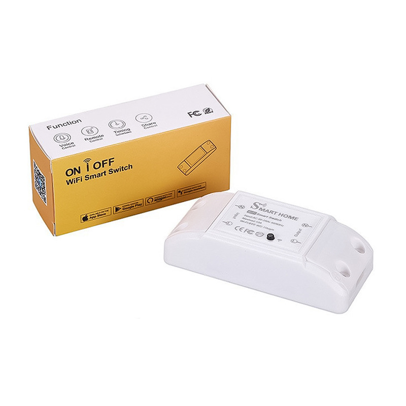 Wifi蓝牙双模开关通断器家电智能语音手机控制涂鸦RF433通断器|undefined