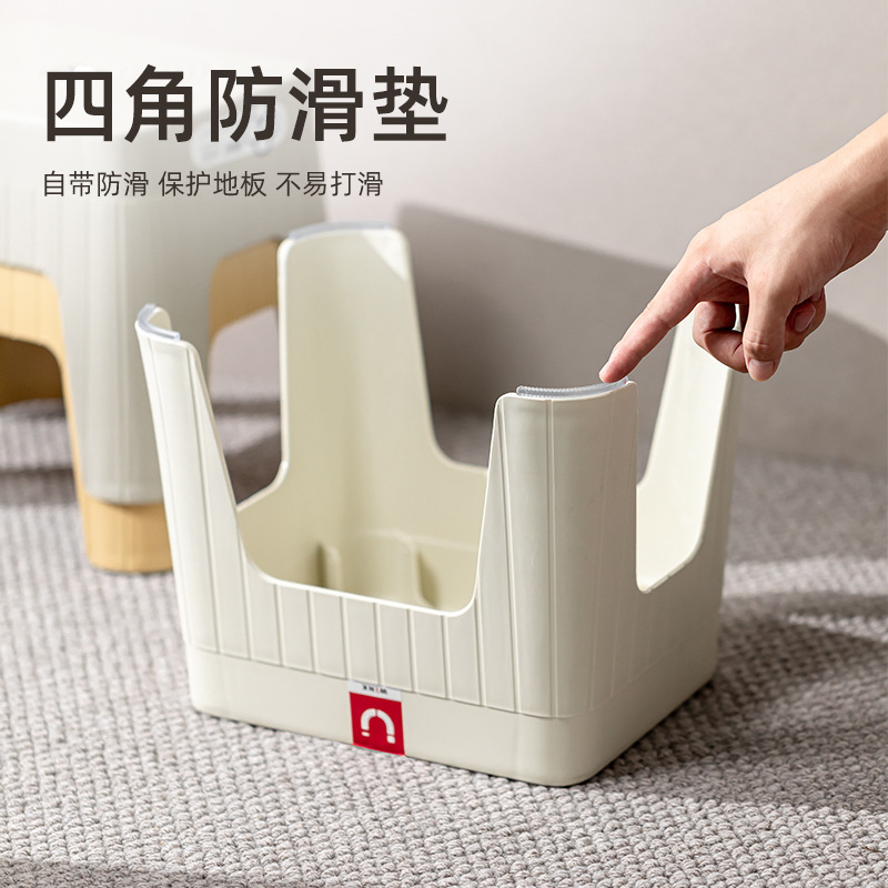 厚みのあるプラスチックスツール、家庭用通気性収納バスルーム滑り止めスツール、ギフト靴交換スツール、レストラン子供用スツールメーカー承認|undefined