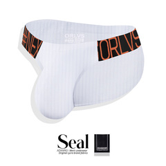 ORLVS男士高叉三角褲性感低腰獨立囊袋棉質透氣情趣內褲OR6231