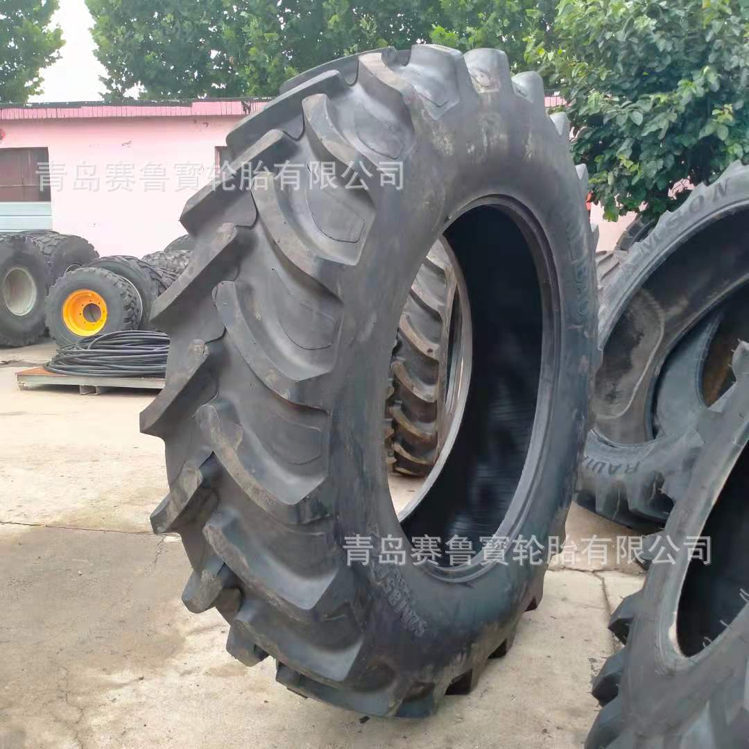 520/85R42  20.8R42 采棉机轮胎  钢丝人字花纹