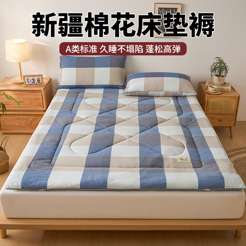 Colchón de algodón de Xinjiang dormitorio doméstico colchón dormitorio de estudiantes alquiler colchón especial colchón de tatami