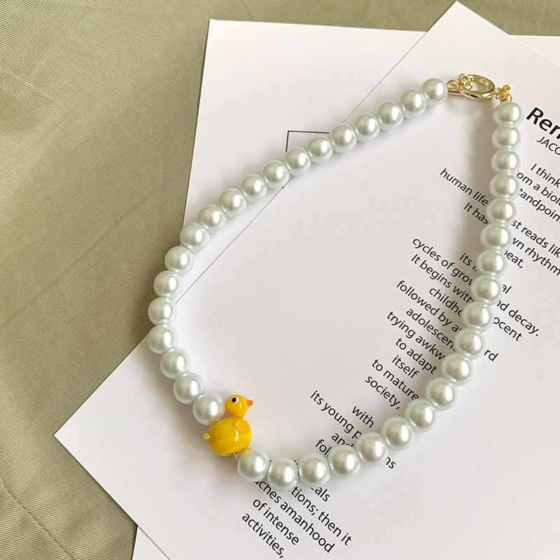 Necklace from pearl