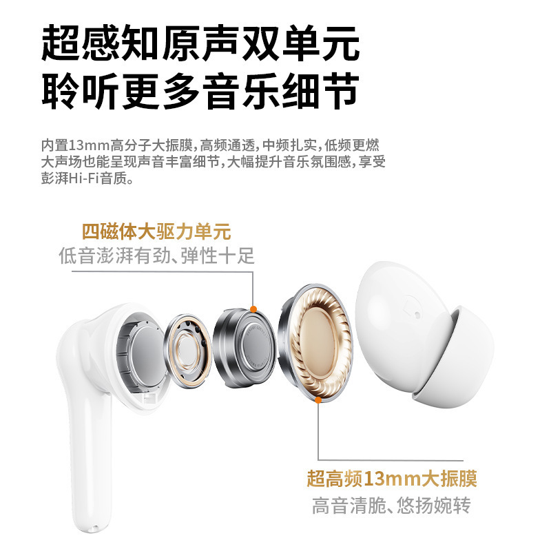 クロスボーダー bt16 Bluetooth ヘッドセット TWS 完全ワイヤレス Bluetooth インイヤーイヤフォン タイプ C インターフェイス高品質ヘッドフォン|undefined