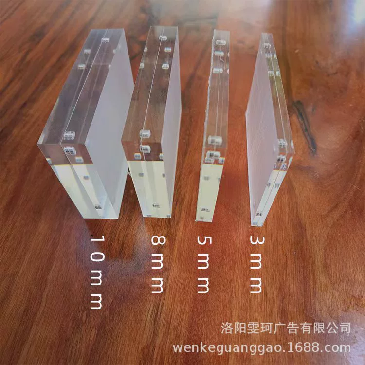 Оптовая Продажа с фабрики акриловый кирпич магнитная фоторамка девушки домашнее DIY Goo Chuck прозрачная Goo карта кирпич наклейка на холодильник