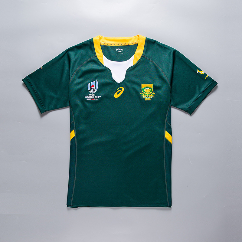 22南非100周年纪念版世界杯橄榄球衣服South Africa rugby jersey阿里巴巴