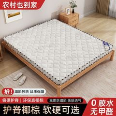 双人棕垫偏硬出租房经济型加厚棕榈床垫特厚环保椰棕床垫1.8m1.2m