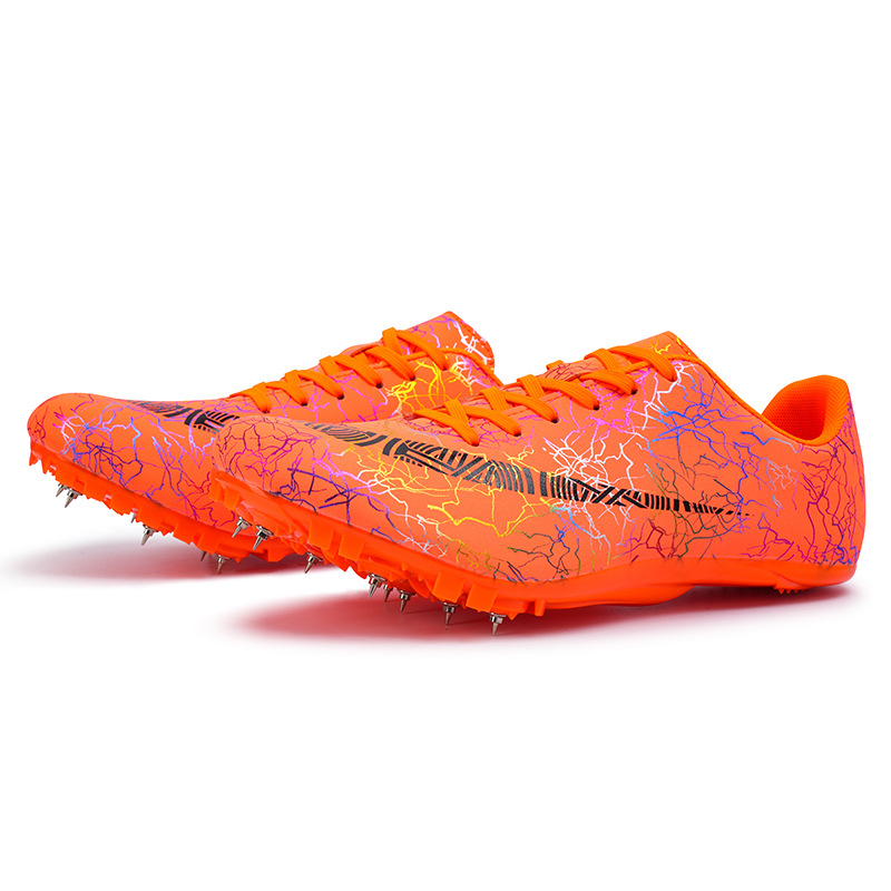 Nuevos zapatos de pista y campo entrenamiento zapatos para correr de malla transpirable jóvenes pista y campo zapatos entrenamiento estudiante deportes uñas