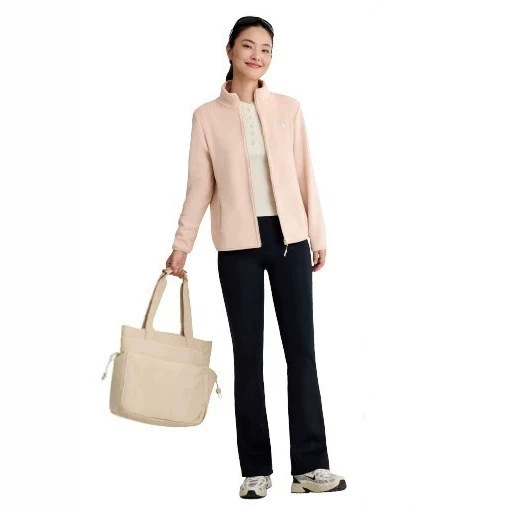 Super Soft Cloud-Like Jacket, Unisex, Fleece-Lined, Thickened, Warm, Stand-Up Collar, Zip-Up Cardigan, Oli Fleece Casual Top