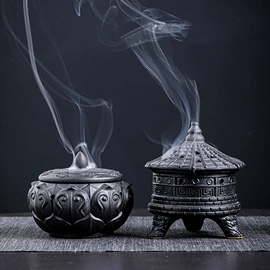 紫砂工艺品;香炉;香