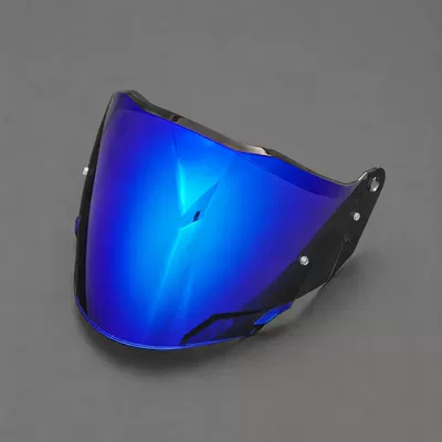 Of618 Helmet Lenses, Electroplated Day: Dəbilqə (Kaska) aksesuarları - tea-plated-blue