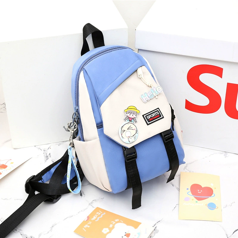 traveler's chest bag, small bag, cute backpack for going out, one-shoulder shoulder bag