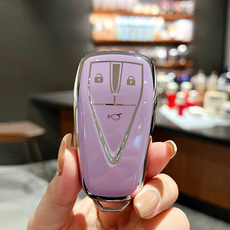 장안 C3 키 보라색 단일 쉘