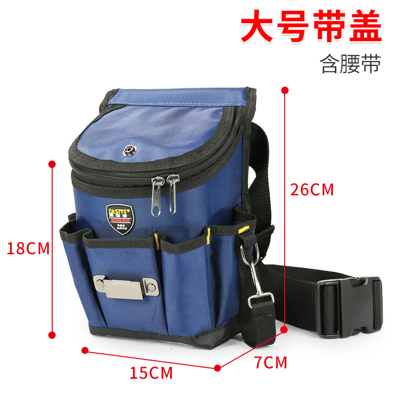 Kit de carpintería de electricista más rápido bolsa de cintura Portátil Bolsa de Cintura de herramientas de reparación multifunción N013