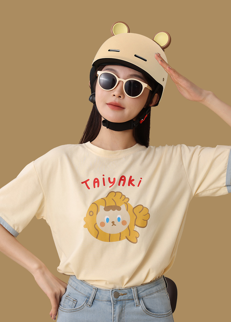 3C certification electric car helmet ladies four seasons universal cute riding helmet battery car helmet summer half helmet men