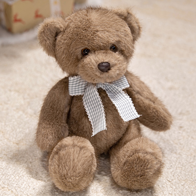 Bonito pacificador Teddy Bear muñeca muñeca de peluche muñeca de tela regalo de cumpleaños novia sorpresa de día de San Valentín
