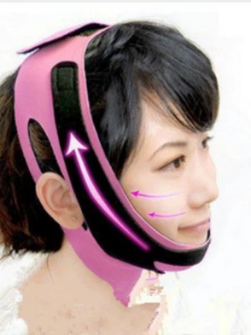 Эластичный бандаж, подтягивающая маска