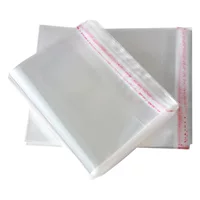 Самоклеящийся пакет OPP, утолщенный, с возможностью печати, zip-lock, 18*25, большой, красный, для упаковки фиников, ягод годжи, грибов, одежды.