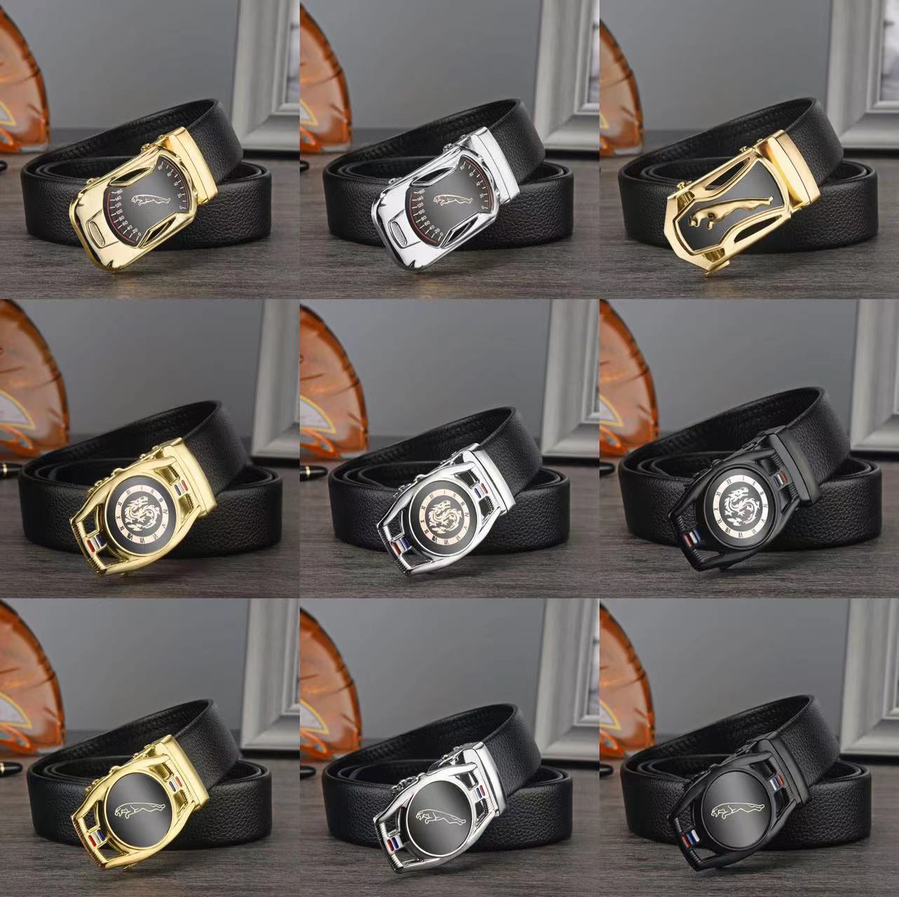 2023 Neuer heißer Verkauf Pfeffergürtel Herrengürtel mit automatischer Schnalle Lässiger vielseitiger Hosengürtel im einfachen Stil für Herren_voghion.com