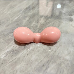 Factory direct creative decorative ornaments bowknot cup lid candy box storage box handle toothpick tube lid decoration